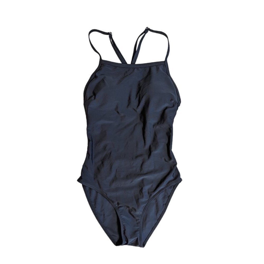 LAST ONE - One Piece Bathing Suit Keyhole Racerback - Picture 2 of 6